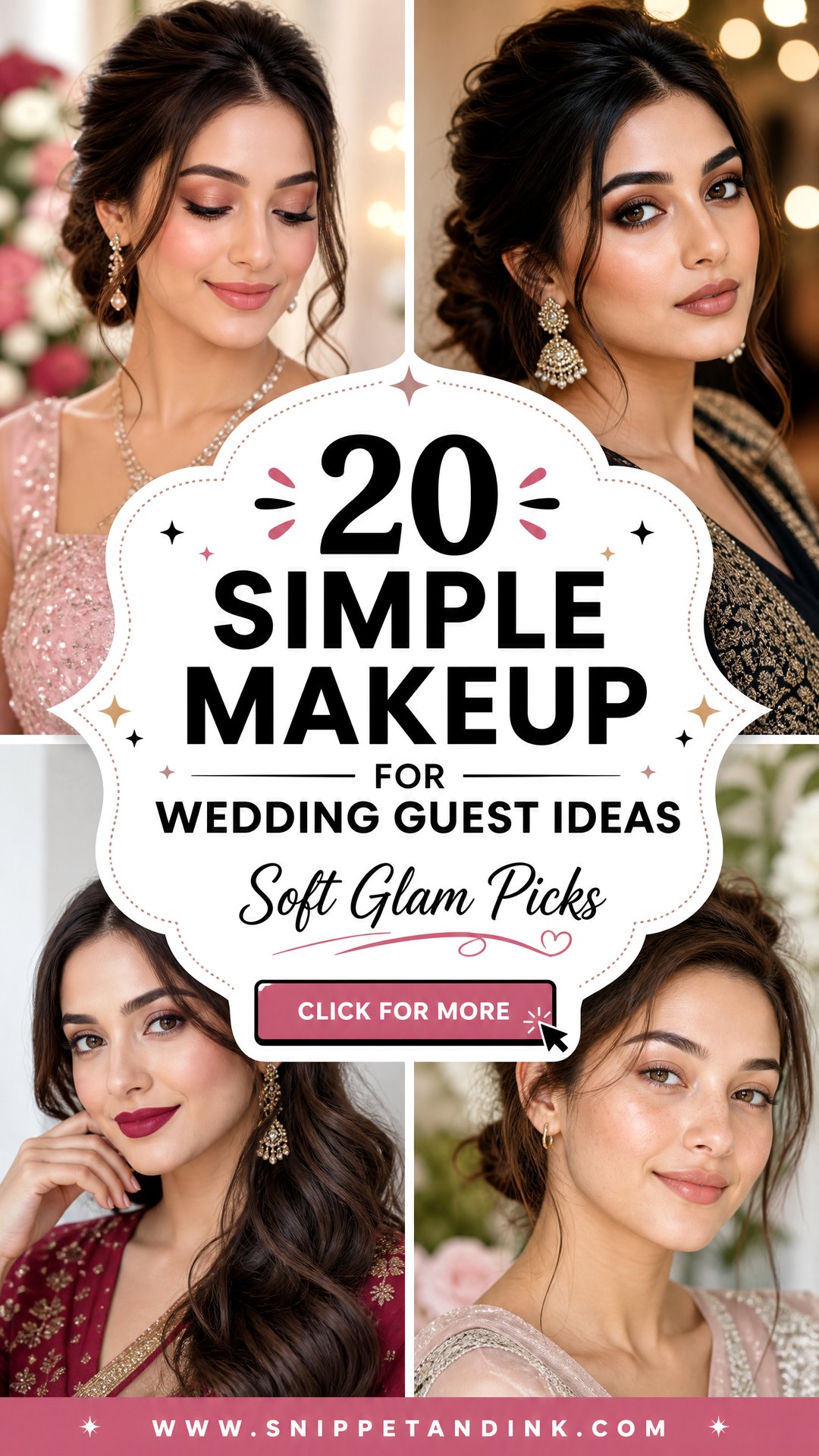 20 Simple Makeup for Wedding Guest Ideas Soft Glam Picks - 20 Simple Makeup for Wedding Guest Ideas: Soft Glam Picks