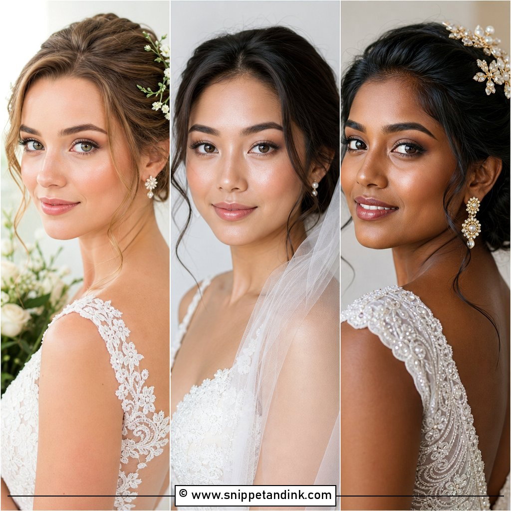 20 Simple Natural Wedding Makeup Ideas for Radiant Brides