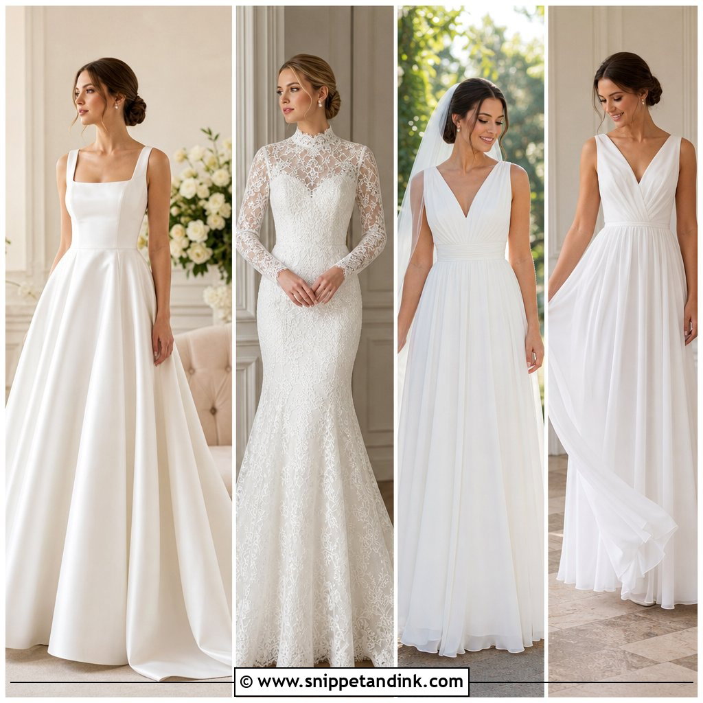 20 Simple Traditional Wedding Dress Ideas for Proud Brides