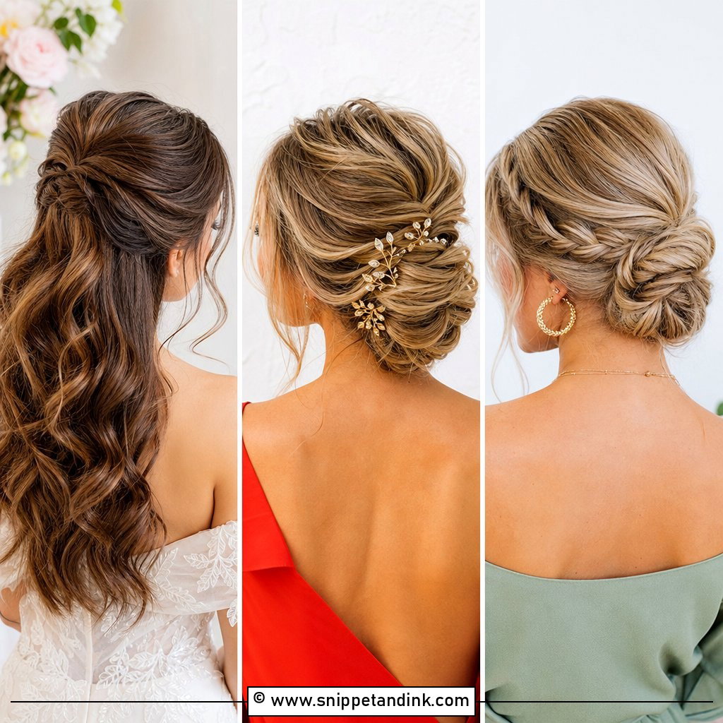 20 Simple Updo Wedding Hairstyles for Classic Brides