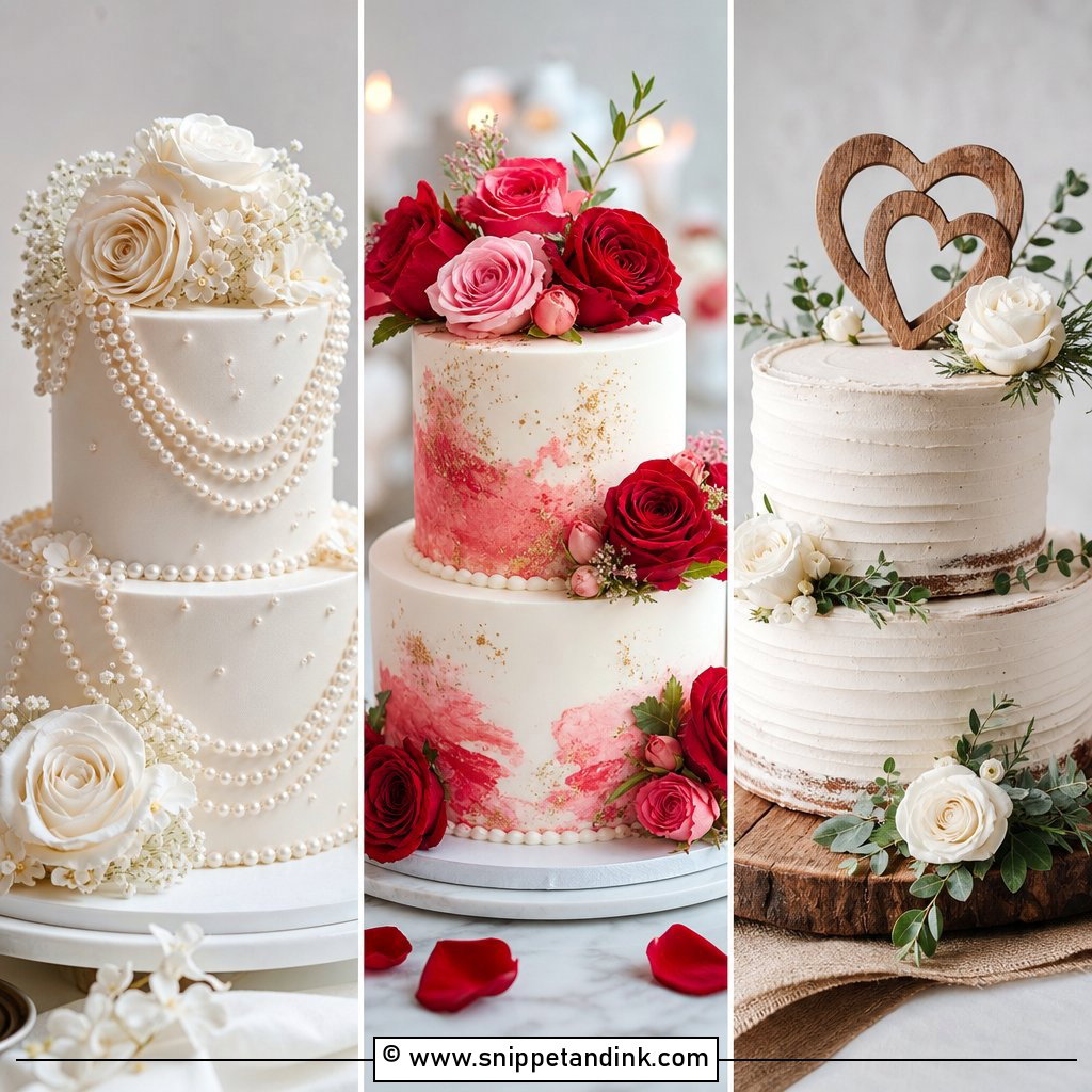 20 Simple Wedding Anniversary Cake Design Ideas to Try