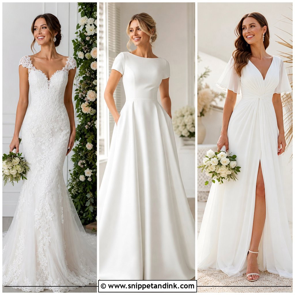 20 Simple Wedding Dress Sleeves: Elegant Ideas for Every Season