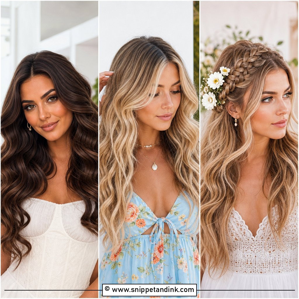 20 Simple Wedding Hairstyles Down for Effortless Glam