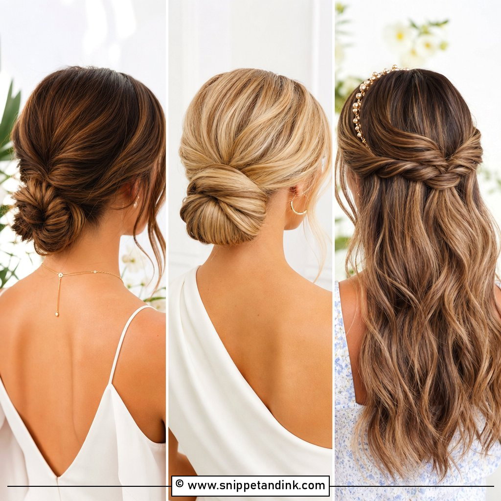 20 Simple Wedding Hairstyles for Medium Hair Brides Love