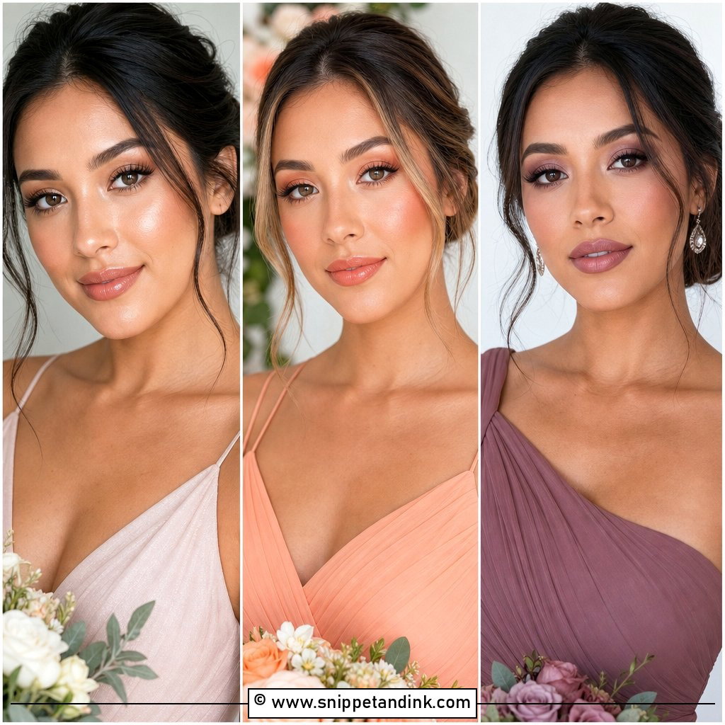 20 Simple Wedding Makeup Bridesmaid Ideas for Soft Glam