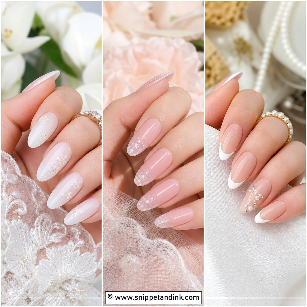 20 Simple Wedding Nail Ideas for a Soft Bridal Glow Today