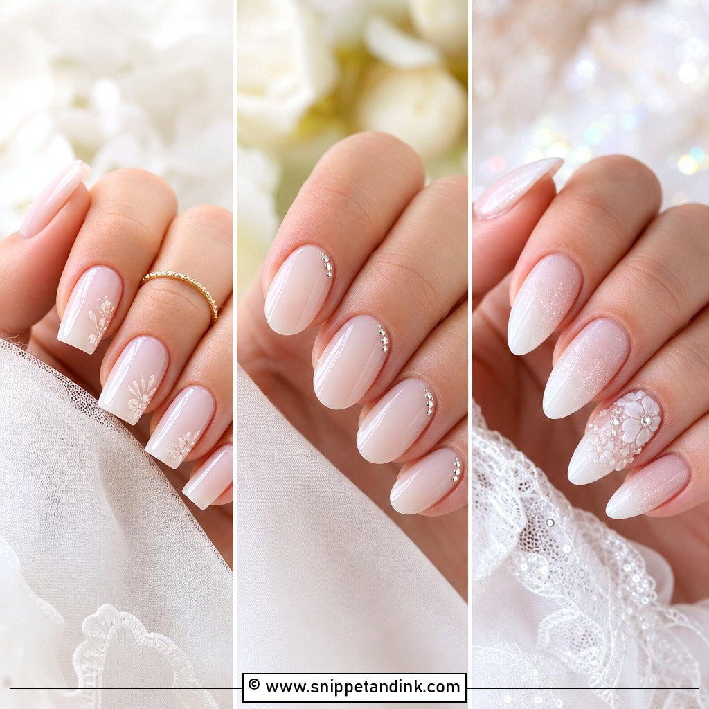 20 Simple Wedding Nails Brides Will Love for the Big Day