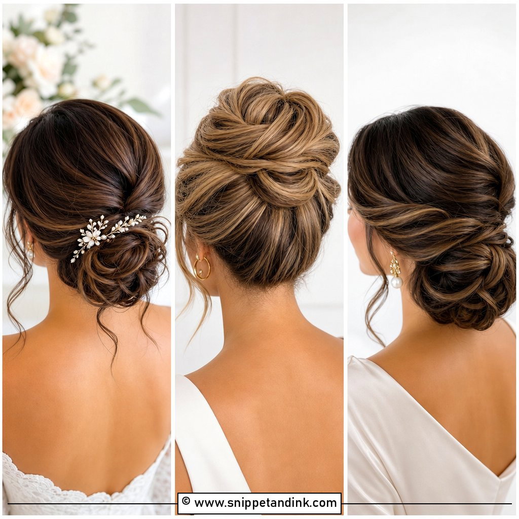 20 Simple Wedding Updos for Long Hair That Feel Timeless