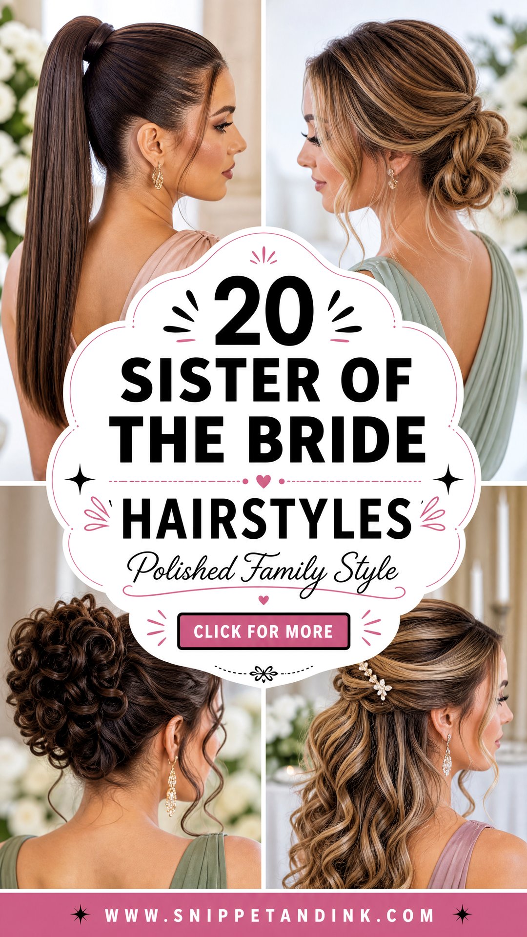 20 Sister of the Bride Hairstyles for a Polished Look - 20 Sister of the Bride Hairstyles for a Polished Look