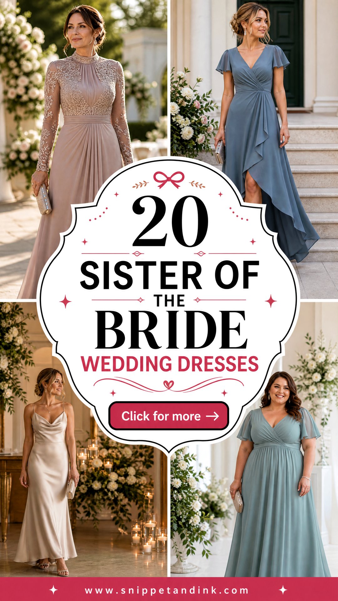 20 Sister of the Bride Wedding Dresses for a Polished Celebration - 20 Sister of the Bride Wedding Dresses for a Polished Celebration