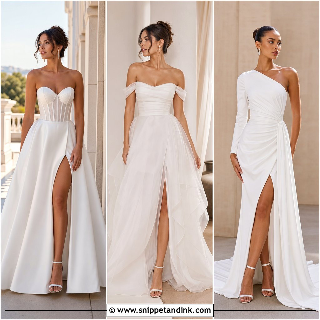 20 Skirt Wedding Dress Ideas for a Fresh, Modern Bridal Look