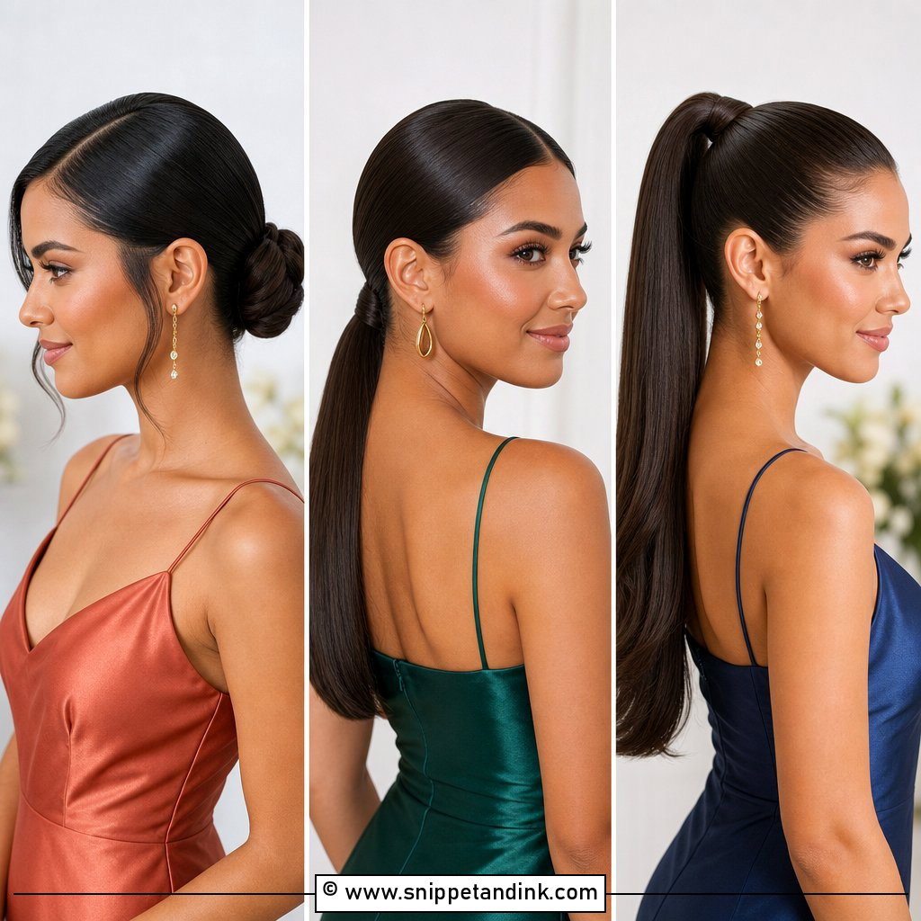 20 Sleek Bridesmaid Hair Ideas for a Chic Wedding Party