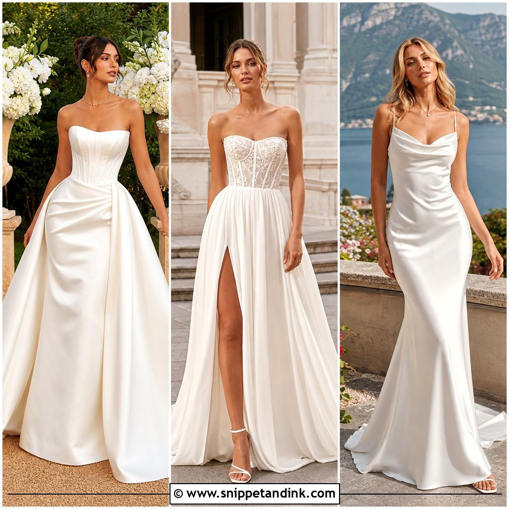 20 Sleek Modern Wedding Dress Ideas: Fresh Looks for Modern Brides