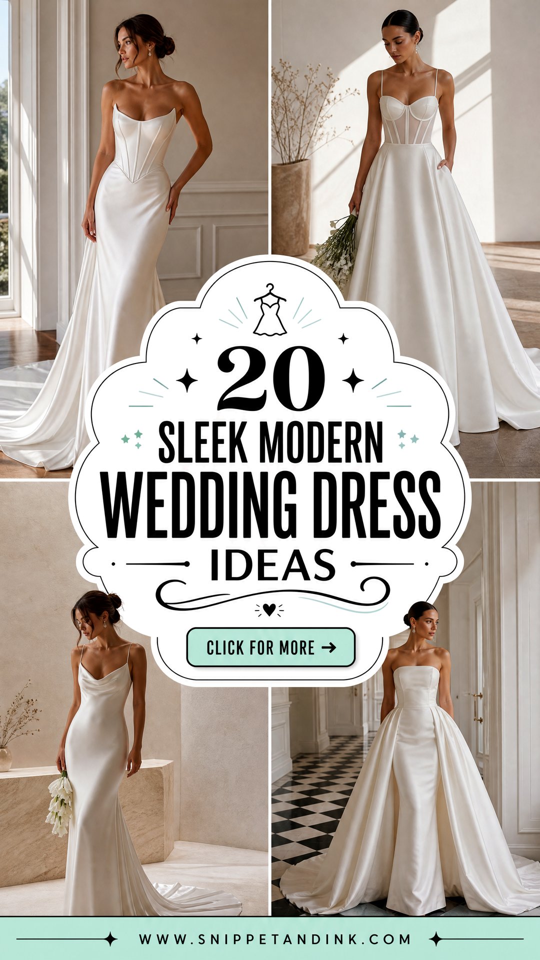 20 Sleek Modern Wedding Dress Ideas Fresh Looks for Modern Brides - 20 Sleek Modern Wedding Dress Ideas: Fresh Looks for Modern Brides