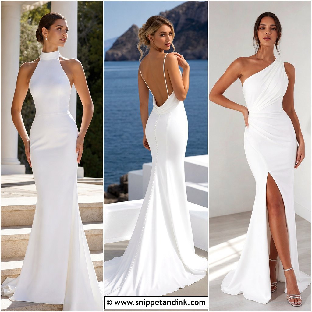 20 Slim Wedding Dresses: Flattering Styles for Modern Brides
