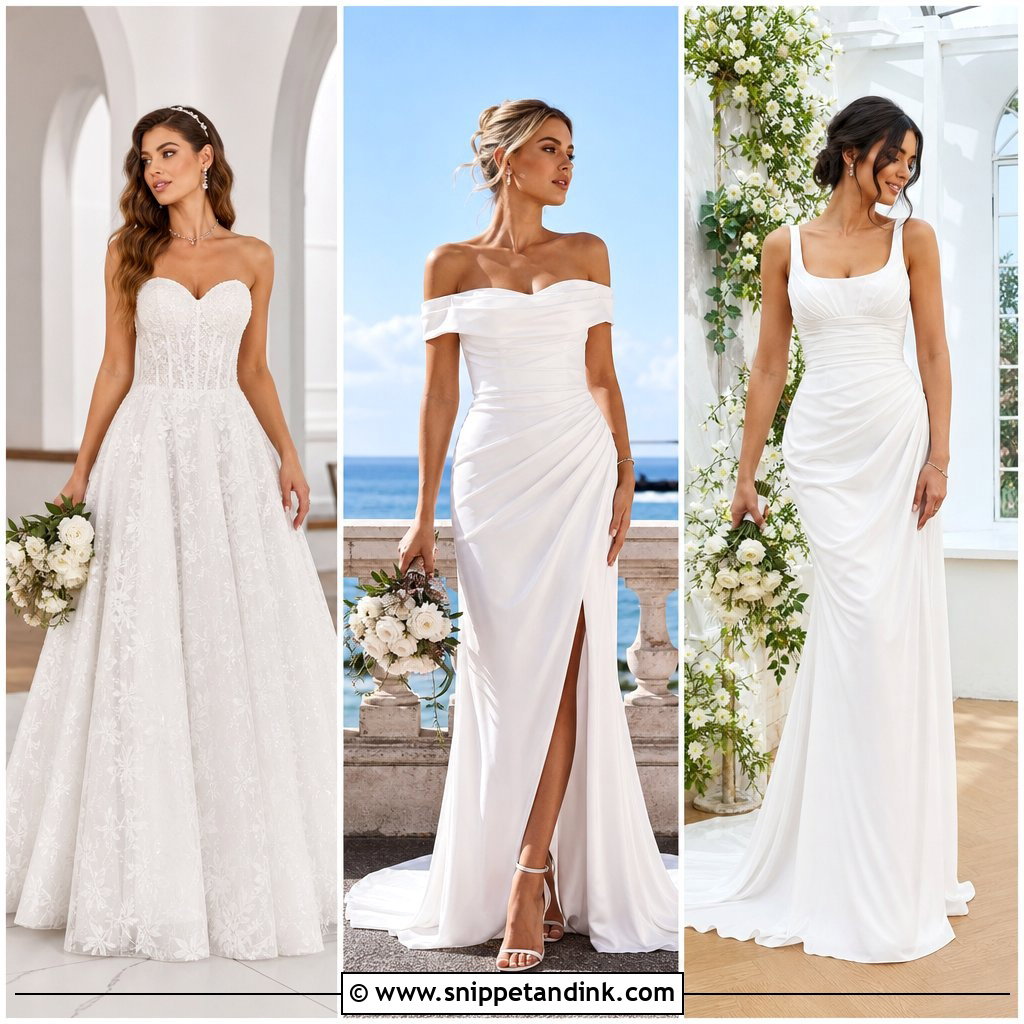 20 Small Bust Wedding Dresses: Chic Fits for Confident Brides