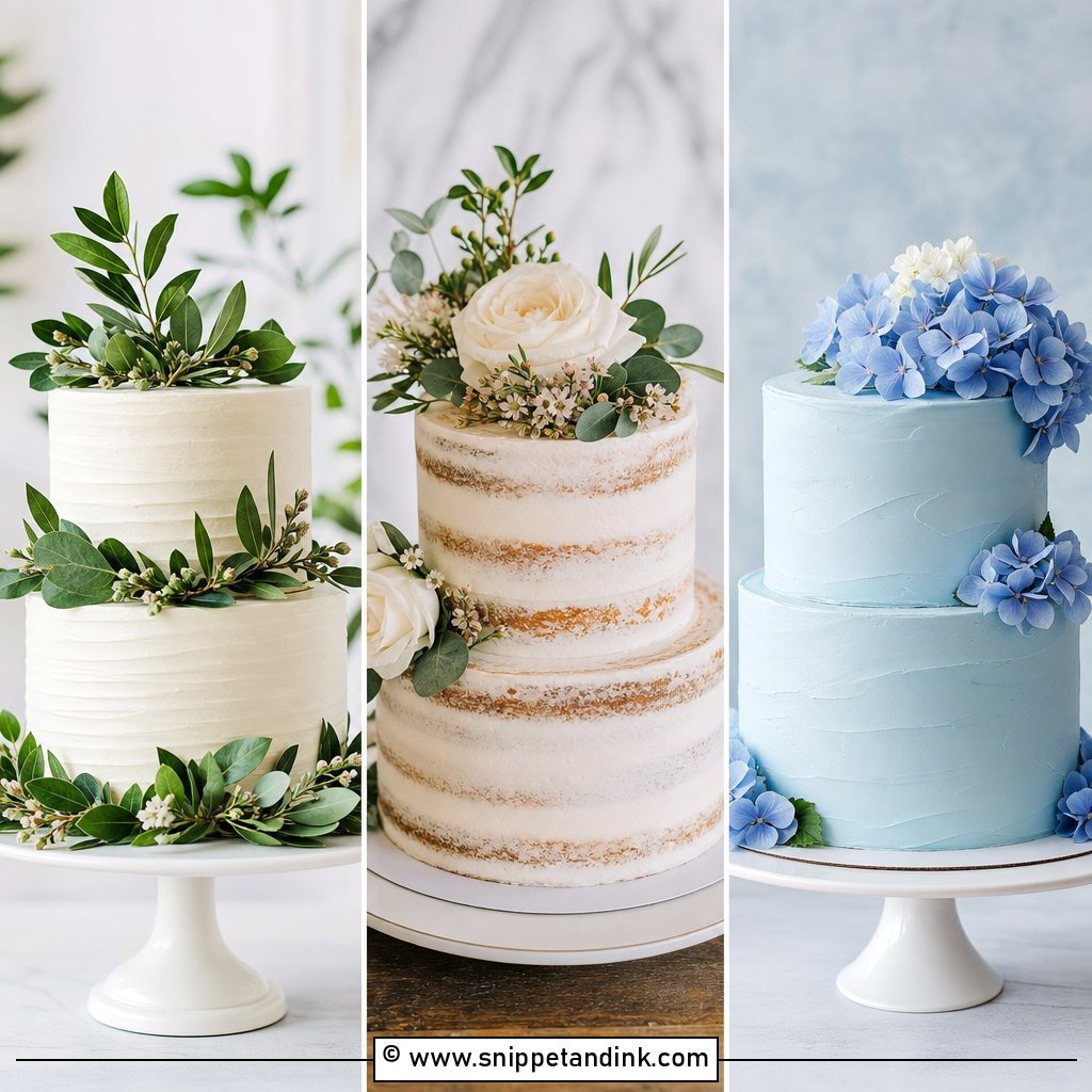 20 Small Two Tier Cake Ideas for Wedding Style