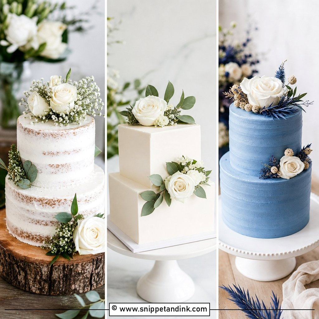 20 Small Wedding Cake Ideas for Intimate Celebrations