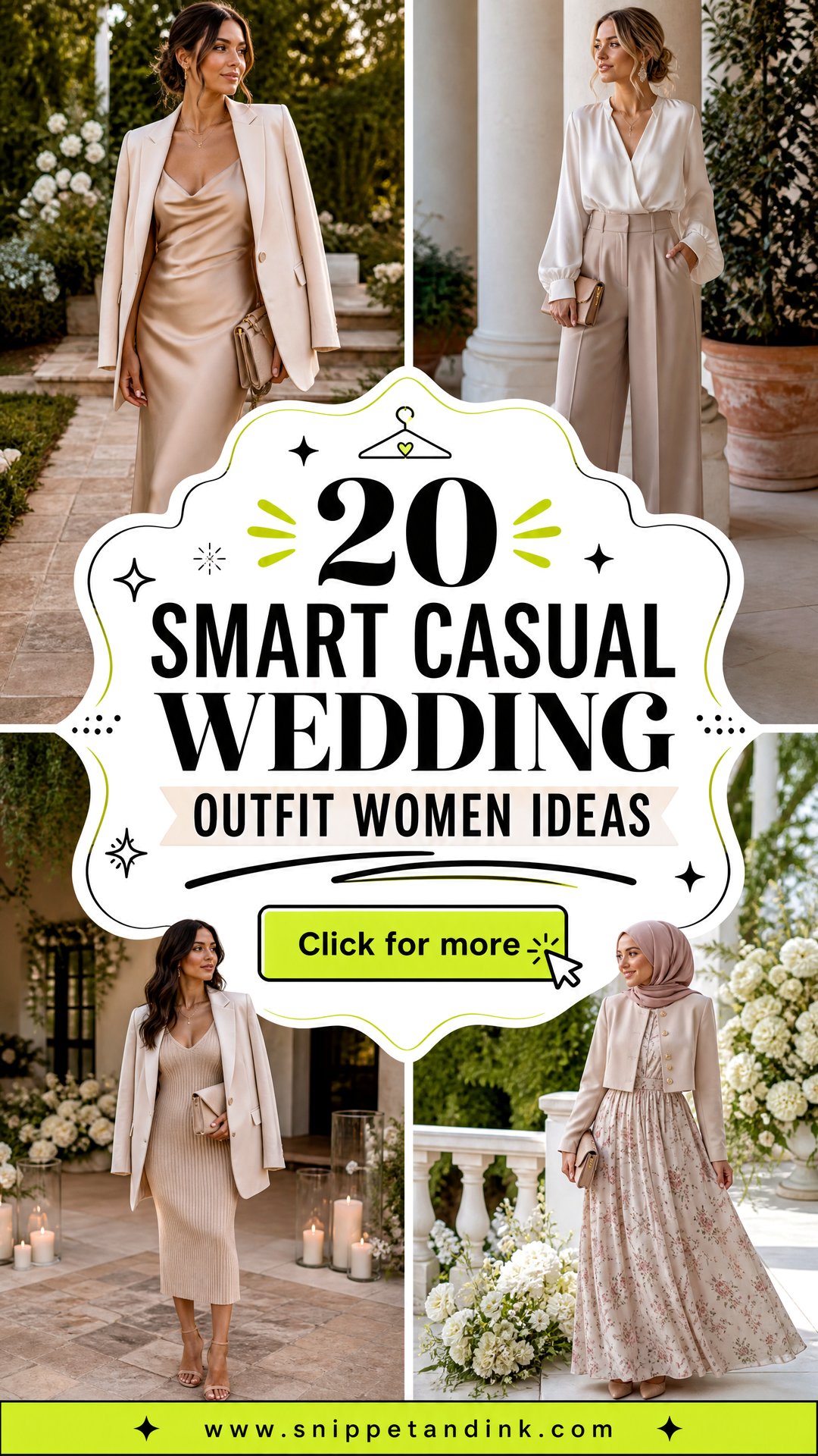 20 Smart Casual Wedding Outfit Women Ideas Chic Guest Looks - 20 Smart Casual Wedding Outfit Women Ideas: Chic Guest Looks