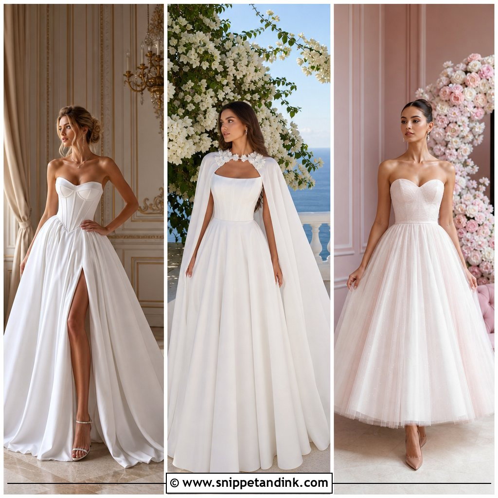 20 Snow White Gown Ideas: Dreamy Bridal Looks You’ll Love