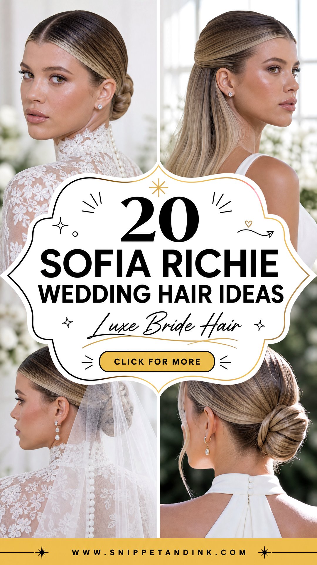 20 Sofia Richie Wedding Hair Ideas for Luxe Brides - 20 Sofia Richie Wedding Hair Ideas for Luxe Brides