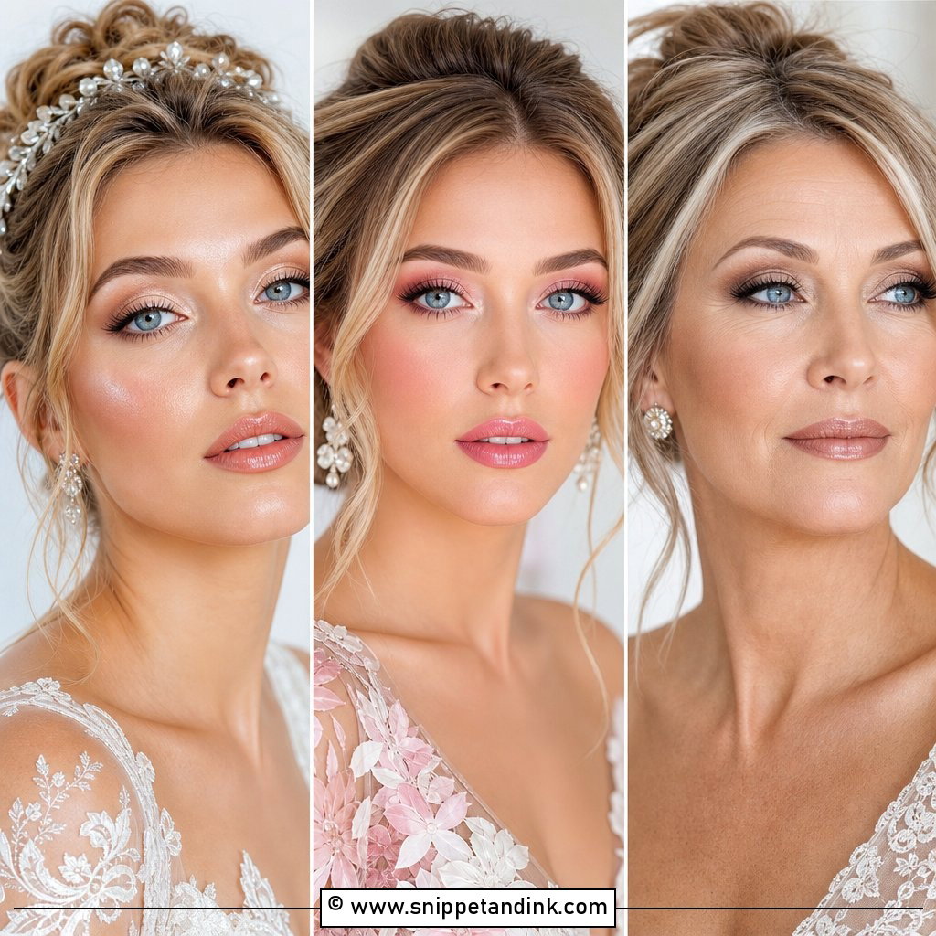 20 Soft Bridal Makeup for Blue Eyes Brides Will Love