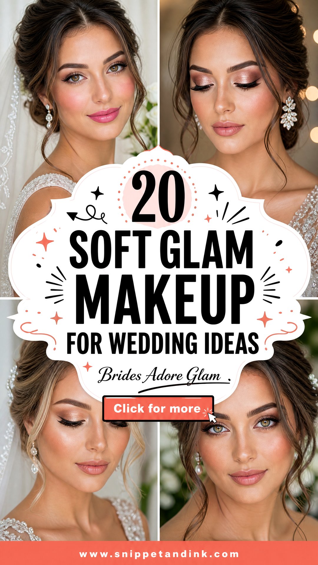 20 Soft Glam Makeup for Wedding Ideas Brides Adore - 20 Soft Glam Makeup for Wedding Ideas Brides Adore