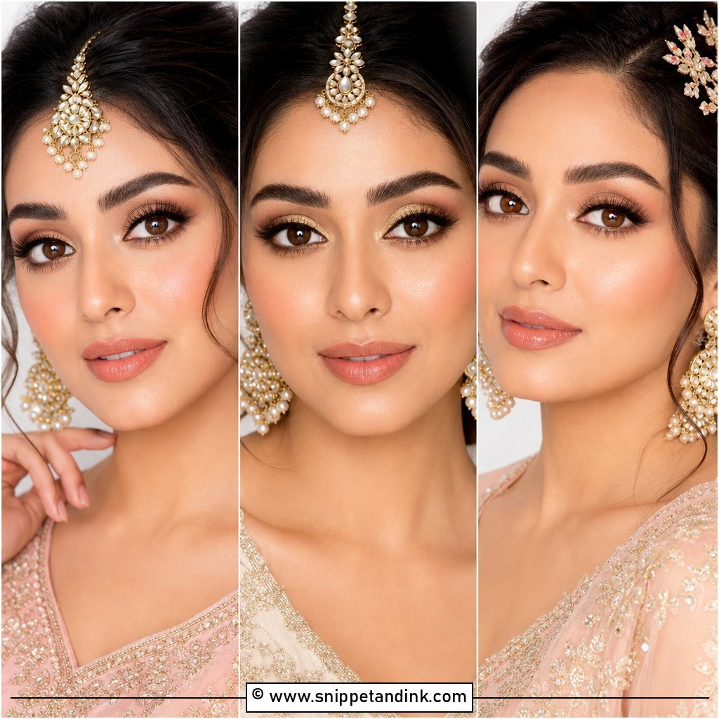 20 Soft Glam Wedding Makeup for Brown Eyes That Dazzle