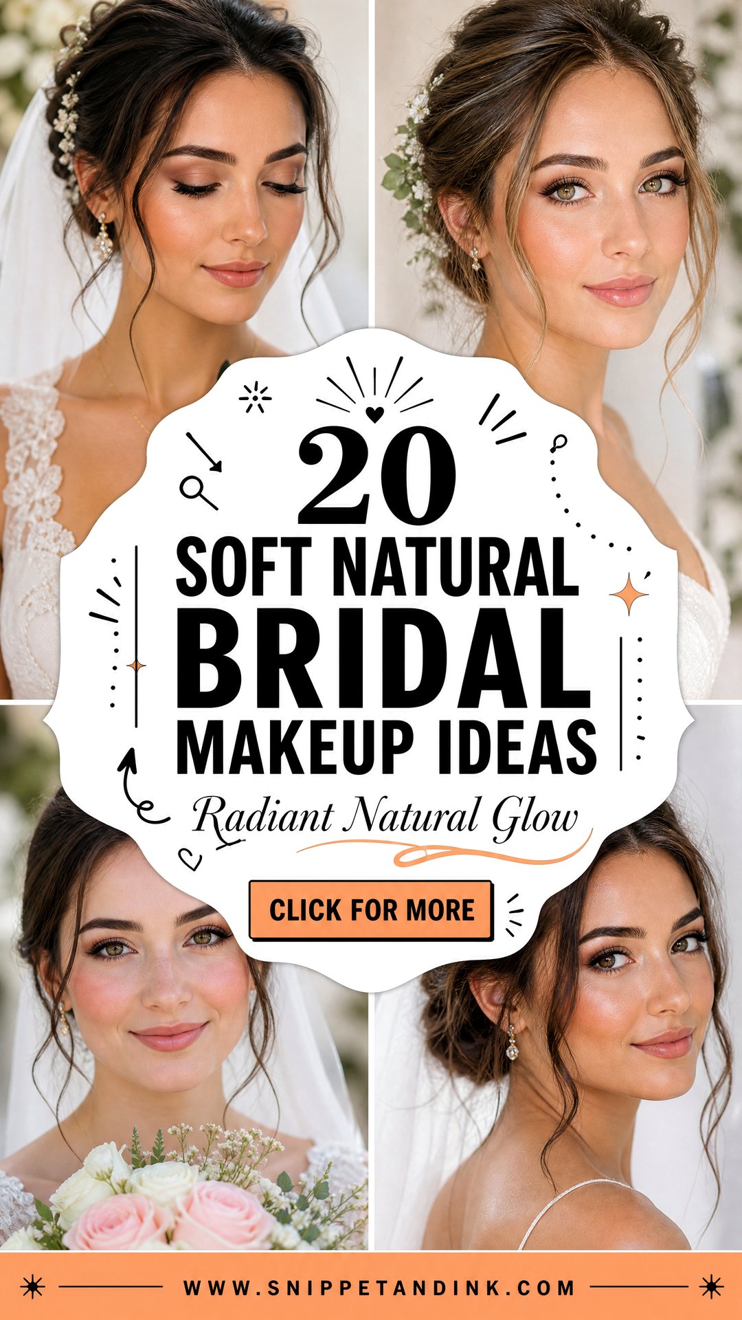 20 Soft Natural Bridal Makeup Ideas for a Radiant Glow - 20 Soft Natural Bridal Makeup Ideas for a Radiant Glow