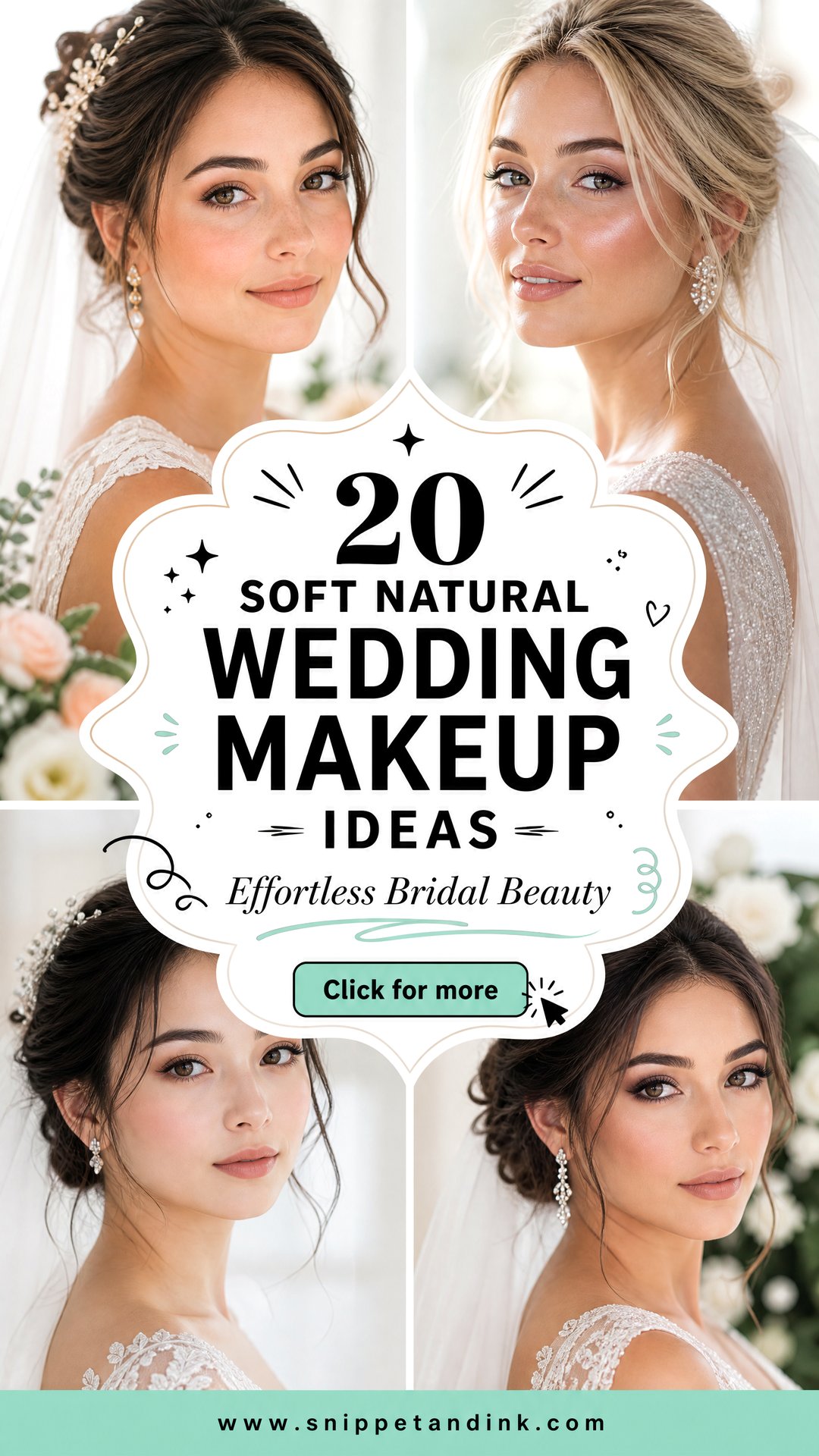 20 Soft Natural Wedding Makeup Ideas for Effortless Brides - 20 Soft Natural Wedding Makeup Ideas for Effortless Brides