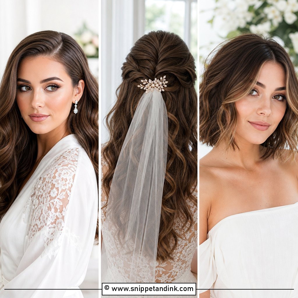 20 Soft Waves Bridal Hair Ideas for Dreamy Wedding Style
