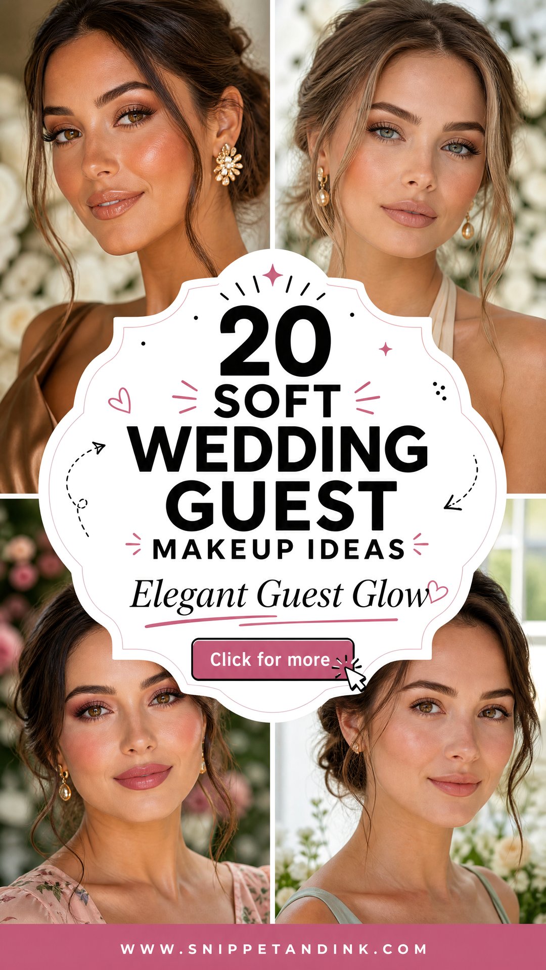 20 Soft Wedding Guest Makeup Ideas for an Elegant Glow - 20 Soft Wedding Guest Makeup Ideas for an Elegant Glow