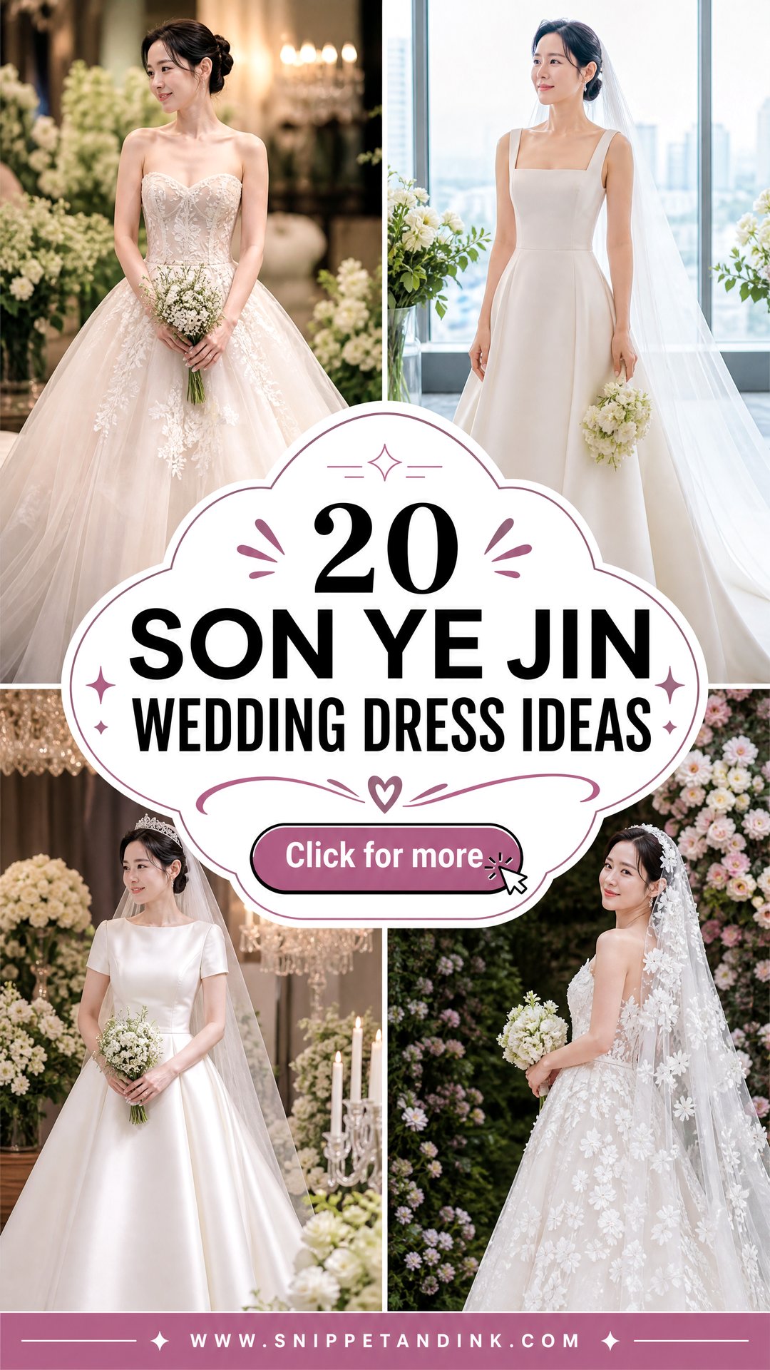 20 Son Ye Jin Wedding Dress Ideas for Elegant Celebrity Style - 20 Son Ye Jin Wedding Dress Ideas for Elegant Celebrity Style