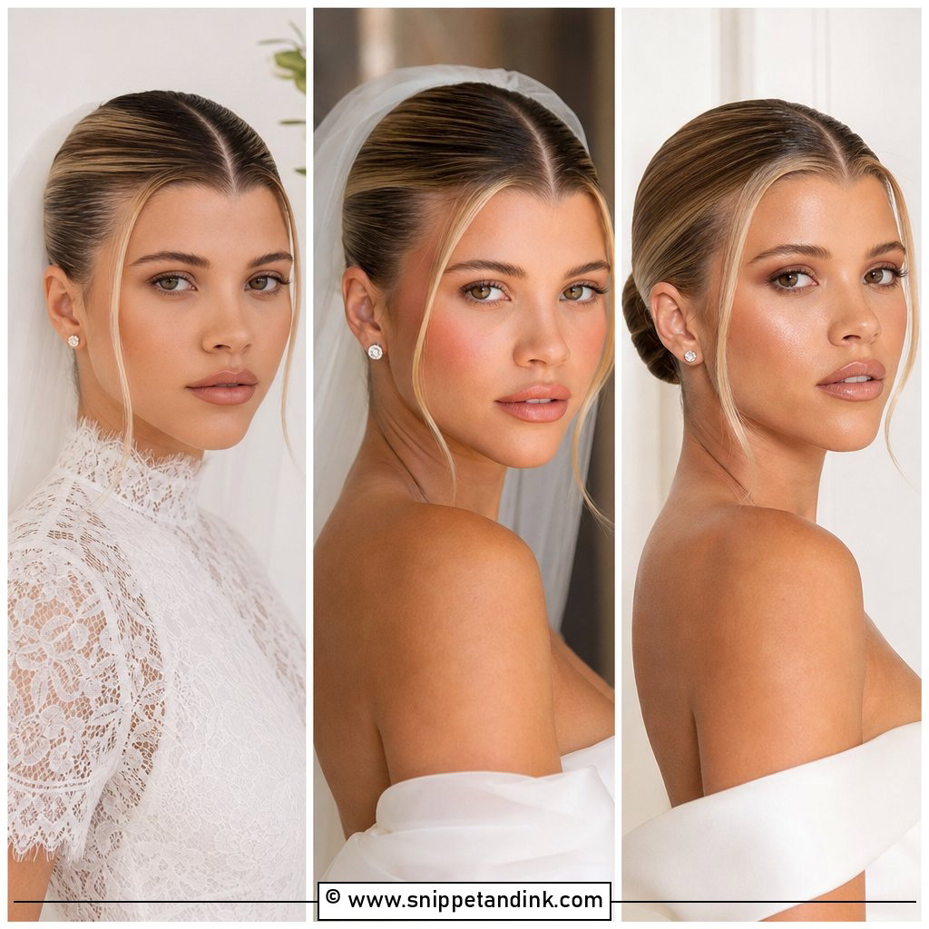 20 Sophia Richie Wedding Makeup Ideas for Chic Modern Brides
