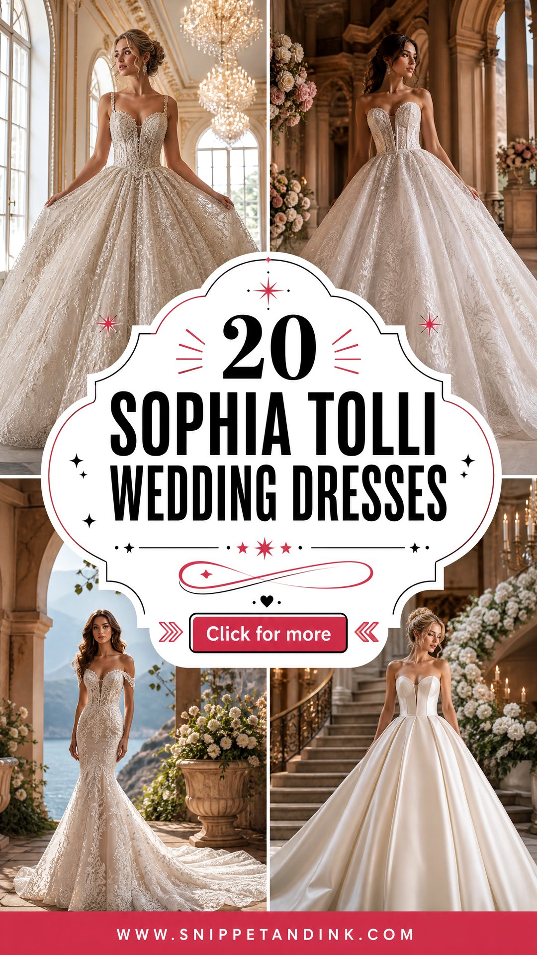 20 Sophia Tolli Wedding Dresses for Timeless Bridal Style - 20 Sophia Tolli Wedding Dresses for Timeless Bridal Style