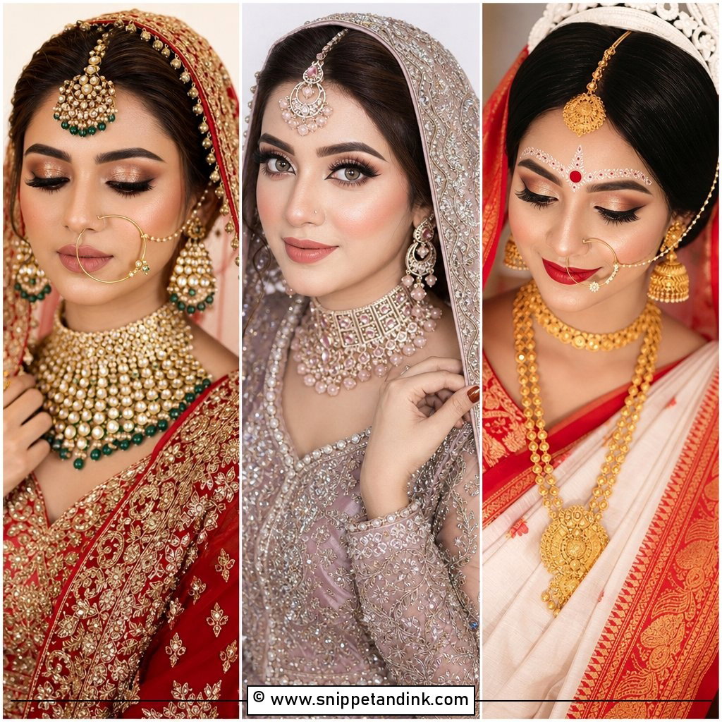 20 South Asian Bridal Makeup Ideas for Radiant Brides