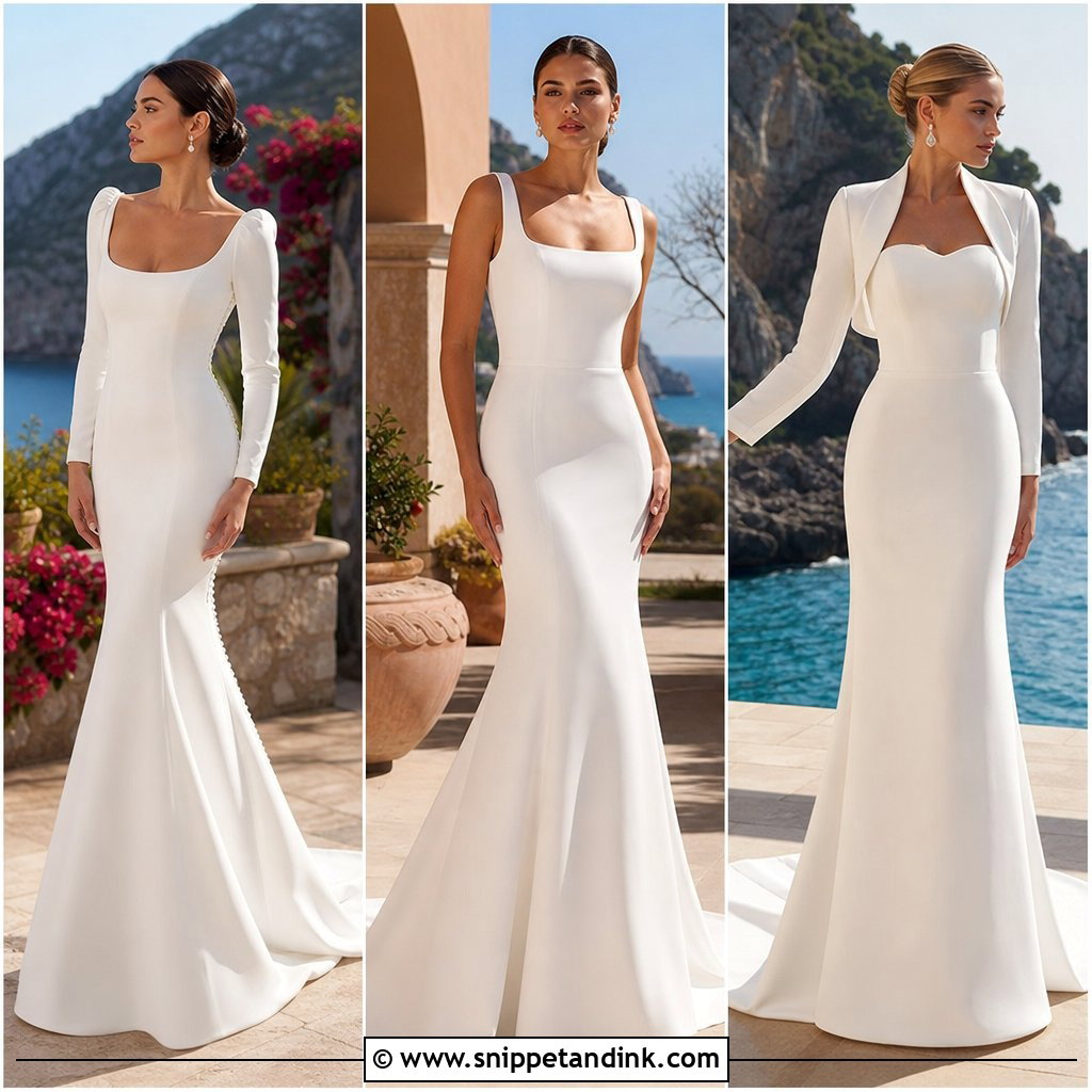 20 Spain Wedding Dress Ideas for Romantic European Style