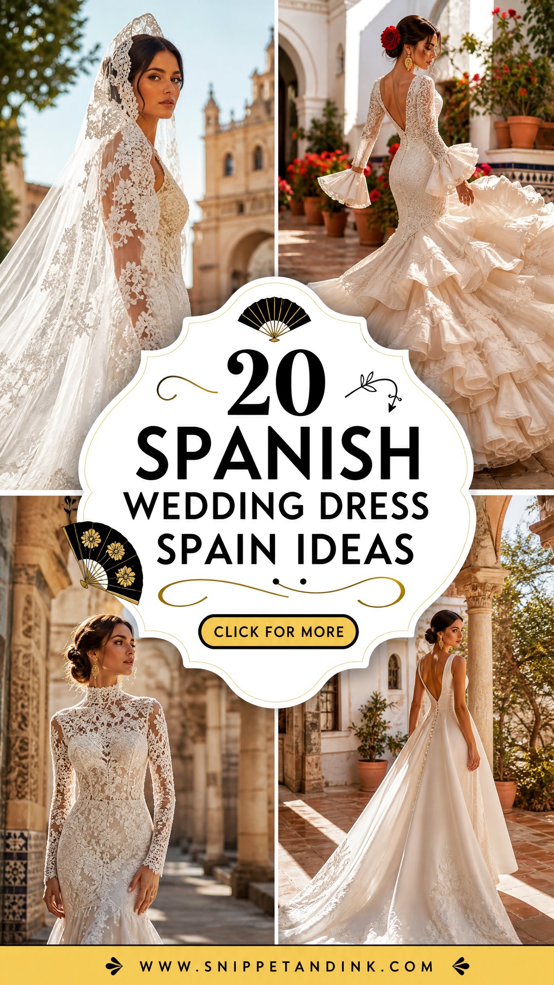 20 Spanish Wedding Dress Spain Ideas for Sunlit Bridal Style - 20 Spanish Wedding Dress Spain Ideas for Sunlit Bridal Style