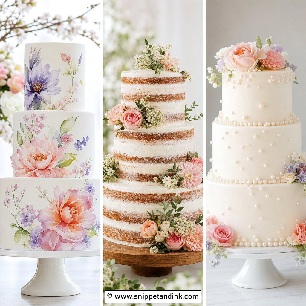 20 Spring Wedding Cake Ideas for Dreamy Celebrations