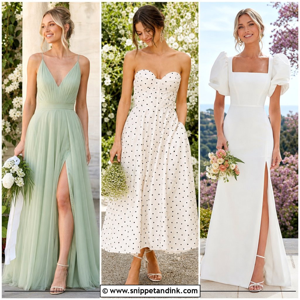 20 Spring Wedding Dresses for a Fresh and Romantic Bridal Look