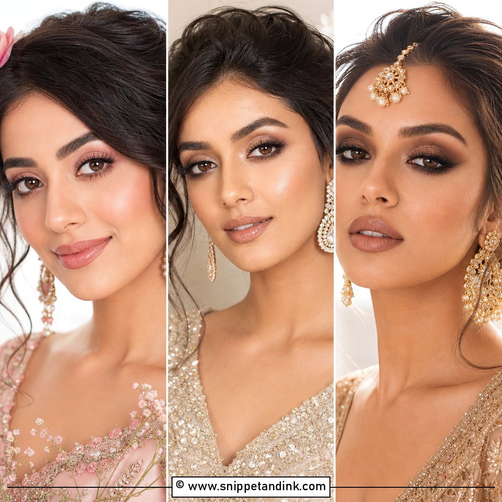 20 Spring Wedding Makeup for Brown Eyes to Glow Softly