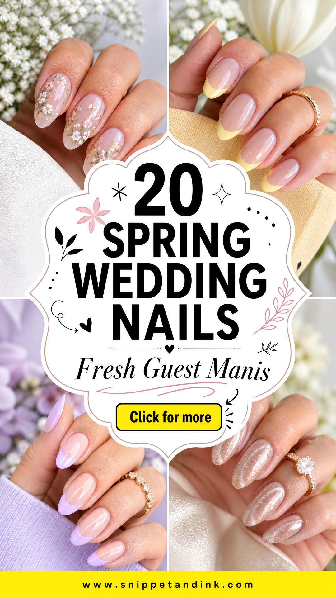 20 Spring Wedding Nails for Guest Looks That Feel Fresh - 20 Spring Wedding Nails for Guest Looks That Feel Fresh