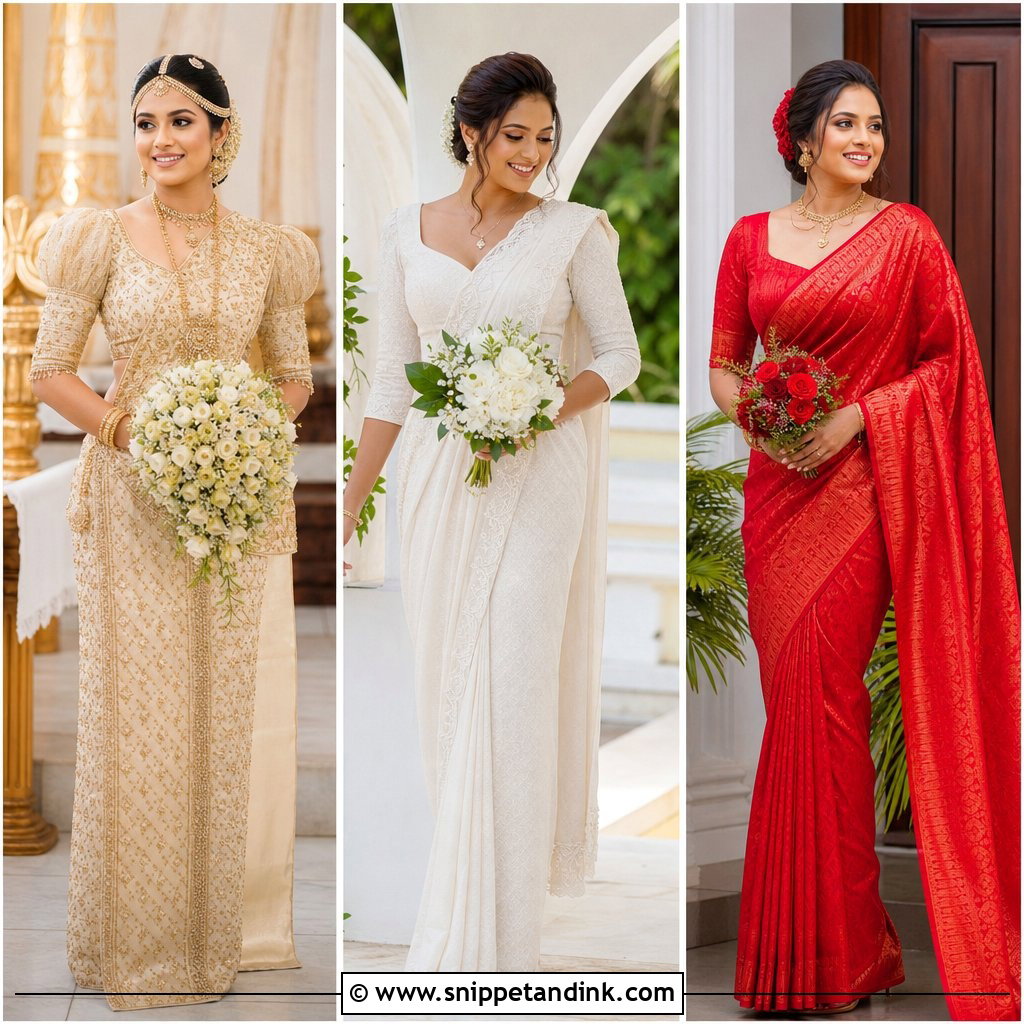 20 Srilankan Bride Ideas for a Radiant Cultural Celebration