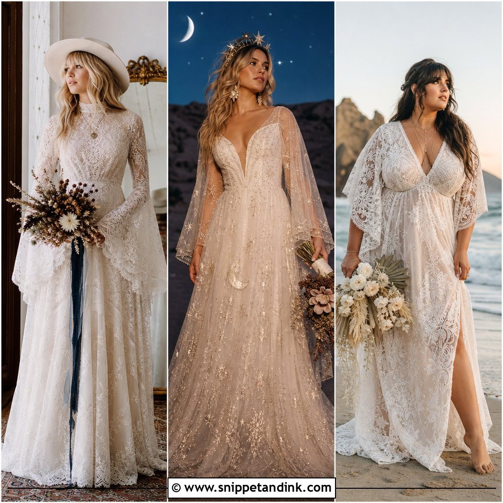 20 Stevie Nicks Wedding Dress Ideas for Free-Spirited Brides