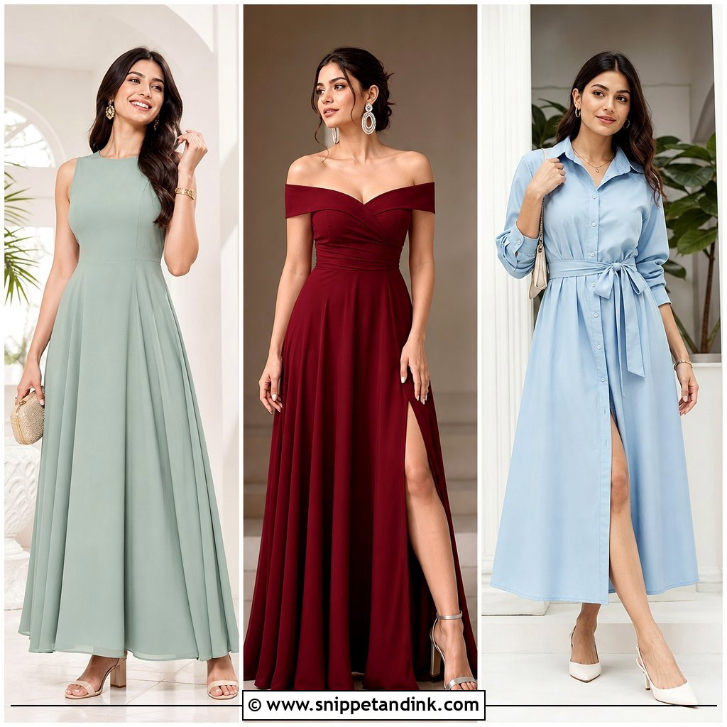 20 Style for Plain Material Gown Ideas for Elegant Events