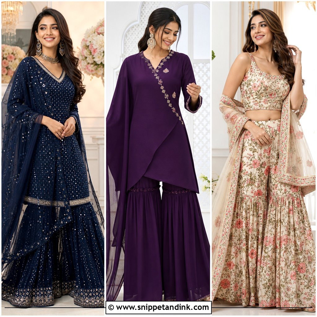 20 Stylish Sharara Designs for Wedding to Inspire Your Look