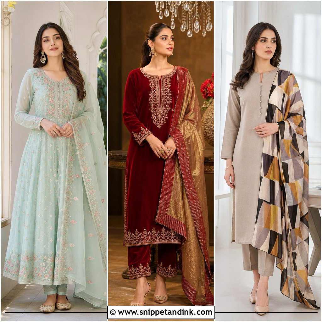 20 Suit with Dupatta Ideas for Elegant Wedding Guest Style