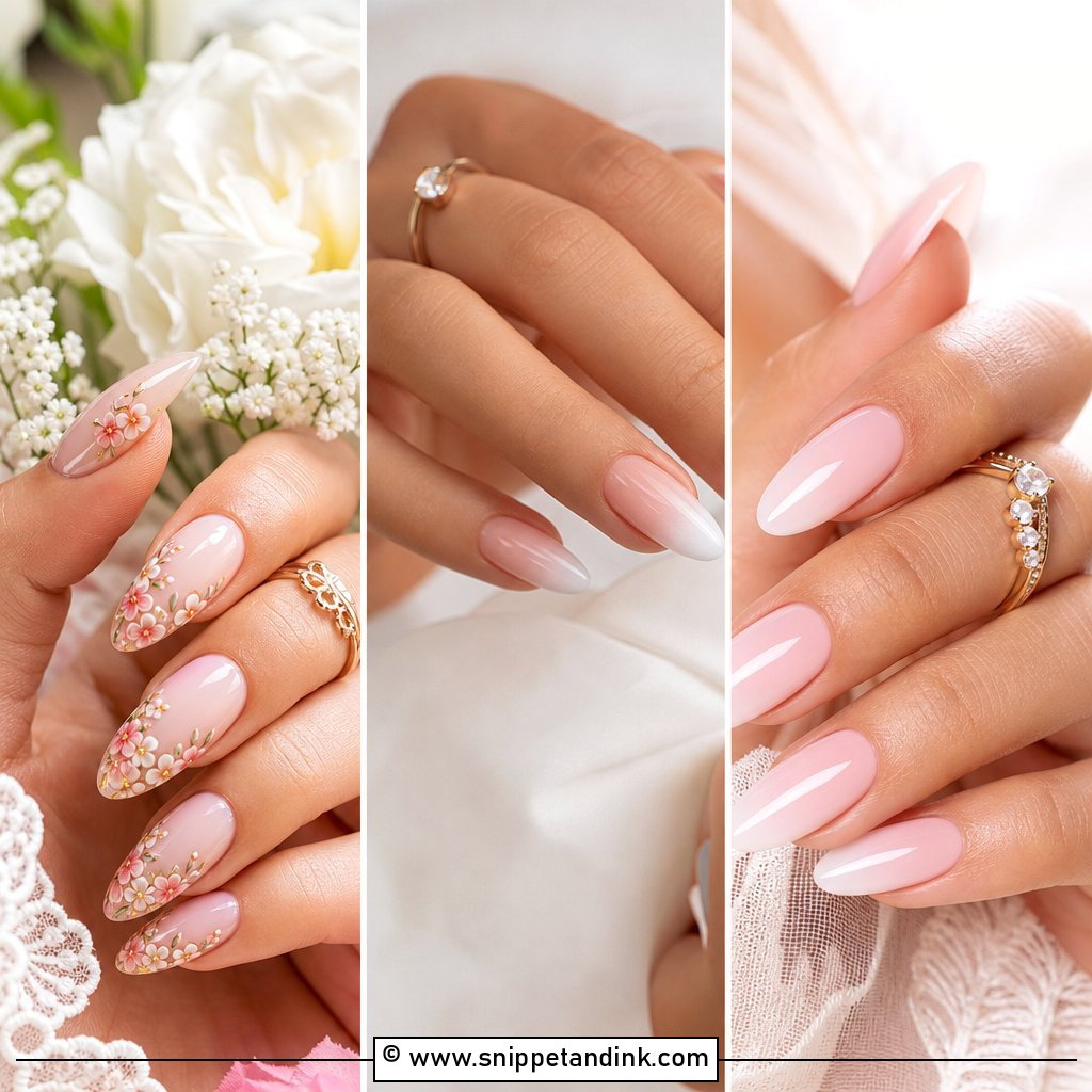 20 Summer Bridal Nails for a Fresh Sun-Kissed Wedding Look