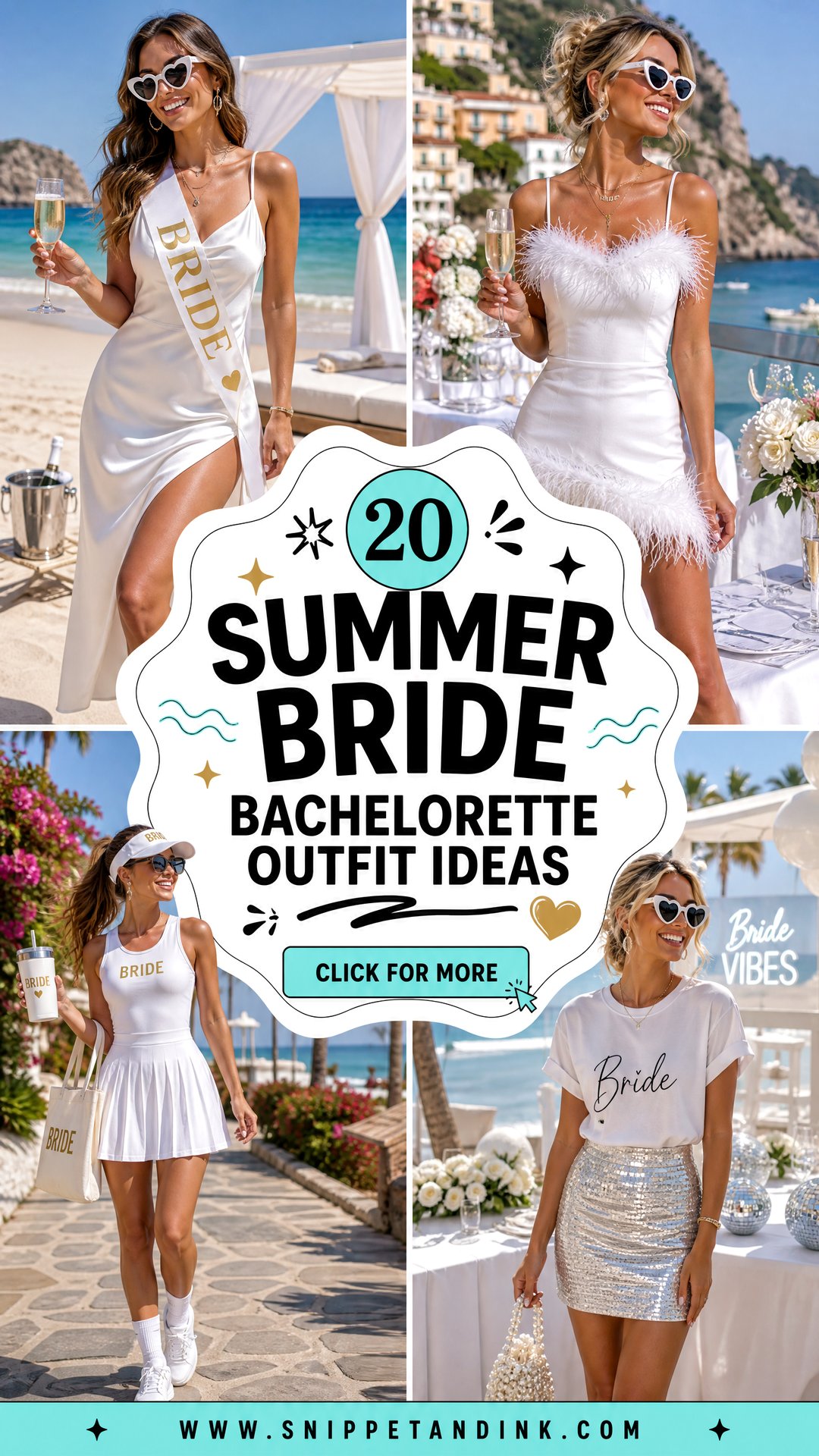 20 Summer Bride Bachelorette Outfit Ideas for Beach Trips - 20 Summer Bride Bachelorette Outfit Ideas for Beach Trips