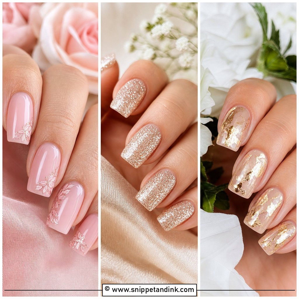 20 Summer Bridesmaid Nails for Fresh Photo-Ready Style